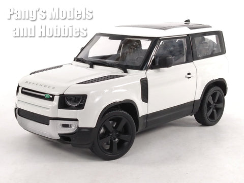 2020 Land Rover Defender L663 - WHITE - 1/26 Diecast Metal Model by Welly