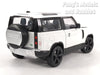 2020 Land Rover Defender L663 - WHITE - 1/26 Diecast Metal Model by Welly