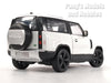 2020 Land Rover Defender L663 - WHITE - 1/26 Diecast Metal Model by Welly