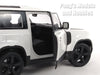 2020 Land Rover Defender L663 - WHITE - 1/26 Diecast Metal Model by Welly