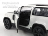 2020 Land Rover Defender L663 - WHITE - 1/26 Diecast Metal Model by Welly