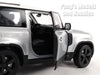 2020 Land Rover Defender L663 - SILVER - 1/26 Diecast Metal Model by Welly