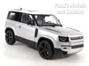 2020 Land Rover Defender L663 - SILVER - 1/26 Diecast Metal Model by Welly
