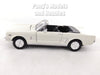 1964 1964 1/2 Ford Mustang Convertible Hard Top - WHITE - 1/24 Diecast Metal Model by Showcasts