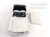 1964 1964 1/2 Ford Mustang Convertible Hard Top - WHITE - 1/24 Diecast Metal Model by Showcasts