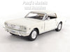 1964 1964 1/2 Ford Mustang Convertible Hard Top - WHITE - 1/24 Diecast Metal Model by Showcasts