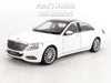 2014 Mercedes-Benz S-Class W222 - WHITE - 1/24 Diecast Metal Model by Welly