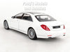 2014 Mercedes-Benz S-Class W222 - WHITE - 1/24 Diecast Metal Model by Welly