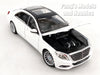 2014 Mercedes-Benz S-Class W222 - WHITE - 1/24 Diecast Metal Model by Welly