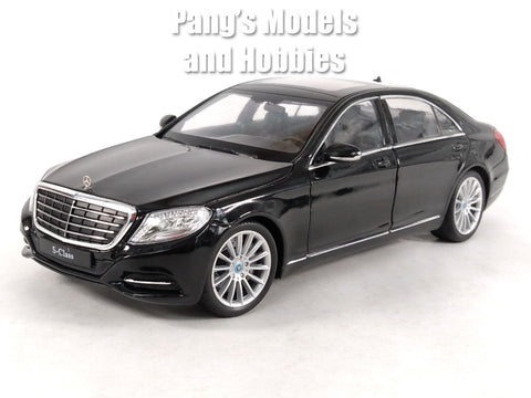 2014 Mercedes-Benz S-Class W222 - BLACK - 1/24 Diecast Metal Model by Welly