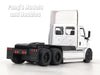 5 Inch Freightliner eCascadia - WHITE - 1/62 Scale Diecast Model by Kinsmart