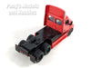 5 Inch Freightliner eCascadia - RED - 1/62 Scale Diecast Model by Kinsmart