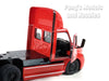 5 Inch Freightliner eCascadia - RED - 1/62 Scale Diecast Model by Kinsmart