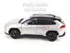 2019 Toyota RAV4 Rav4 Hybrid 1/24 Scale Diecast Model - SILVER - by MiJo