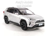 2019 Toyota RAV4 Rav4 Hybrid 1/24 Scale Diecast Model - SILVER - by MiJo