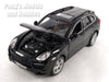 2011 Porsche Cayenne Turbo - BLACK - 1/24 Scale Diecast Model by Bburago