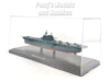Carrier USS Enterprise CV-6 US NAVY with Display Case 1/1100 Scale Diecast Metal Model Ship by DOD