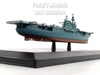 Carrier USS Enterprise CV-6 US NAVY with Display Case 1/1100 Scale Diecast Metal Model Ship by DOD
