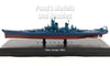 Battleship USS New Jersey BB-62 US NAVY with Display Case 1/1100 Scale Diecast Metal Model Ship by DOD