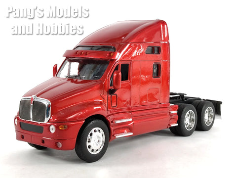 Kenworth T2000 Extended Cab - RED - 1/32 Scale Diecast Metal and Plastic Model by Welly