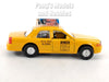 5 Inch Taxi NYC Taxi Cab 1/42 Scale Diecast Metal Model by Kinsmart