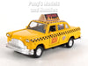 4.5 Inch Chicago Yellow Taxi Cab 1/32 Scale Diecast Metal Model by Kinsmart