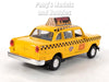 4.5 Inch Chicago Yellow Taxi Cab 1/32 Scale Diecast Metal Model by Kinsmart