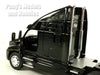 Kenworth T2000 Extended Cab - BLACK - 1/32 Scale Diecast Metal and Plastic Model by Welly