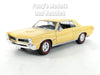 1965 Pontiac GTO - GOLD - 1/24 Diecast Metal Model by Welly