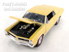 1965 Pontiac GTO - GOLD - 1/24 Diecast Metal Model by Welly