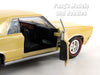 1965 Pontiac GTO - GOLD - 1/24 Diecast Metal Model by Welly