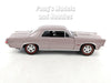 1965 Pontiac GTO - SILVER - 1/24 Diecast Metal Model by Welly