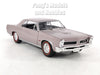 1965 Pontiac GTO - SILVER - 1/24 Diecast Metal Model by Welly