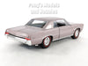 1965 Pontiac GTO - SILVER - 1/24 Diecast Metal Model by Welly