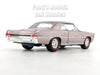 1965 Pontiac GTO - SILVER - 1/24 Diecast Metal Model by Welly