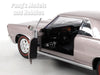 1965 Pontiac GTO - SILVER - 1/24 Diecast Metal Model by Welly