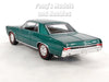 1965 Pontiac GTO - GREEN - 1/24 Diecast Metal Model by Welly