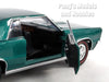 1965 Pontiac GTO - GREEN - 1/24 Diecast Metal Model by Welly