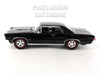 1965 Pontiac GTO - BLACK - 1/24 Diecast Metal Model by Welly