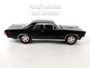 1965 Pontiac GTO - BLACK - 1/24 Diecast Metal Model by Welly