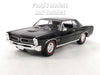 1965 Pontiac GTO - BLACK - 1/24 Diecast Metal Model by Welly