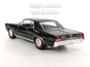 1965 Pontiac GTO - BLACK - 1/24 Diecast Metal Model by Welly