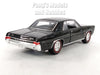 1965 Pontiac GTO - BLACK - 1/24 Diecast Metal Model by Welly