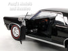 1965 Pontiac GTO - BLACK - 1/24 Diecast Metal Model by Welly
