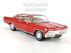 Chevrolet Impala 1965 SS 396 - RED - TAN INTERIOR - 1/24 Diecast Metal Model by Welly