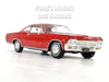 Chevrolet Impala 1965 SS 396 - RED - TAN INTERIOR - 1/24 Diecast Metal Model by Welly
