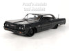 1964 Chevrolet Impala Hard Top - CUSTOM BLACK LOW RIDER  - 1/24 Diecast Metal Model by Showcasts
