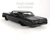 1964 Chevrolet Impala Hard Top - CUSTOM BLACK LOW RIDER  - 1/24 Diecast Metal Model by Showcasts