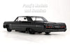 1964 Chevrolet Impala Hard Top - CUSTOM BLACK LOW RIDER  - 1/24 Diecast Metal Model by Showcasts