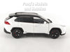 2019 Toyota RAV4 Rav4 Hybrid 1/24 Scale Diecast Model - WHITE - by MiJo